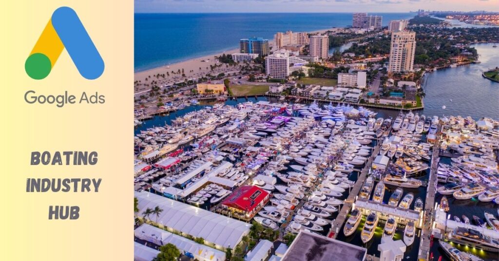 Boating Industry Hub photo showing 2019 Fort Lauderdale boat show